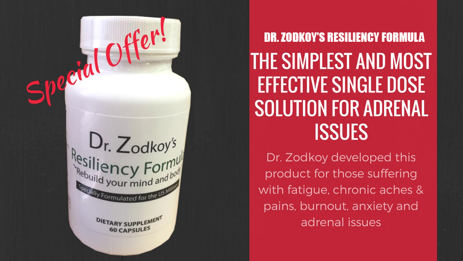 Dr. Zodkoy’s Resiliency Formula for Adrenal Fatigue