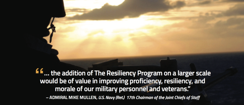 The resiliency program