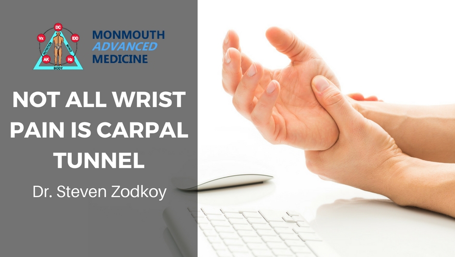 Not All Wrist Pain is Carpal Tunnel